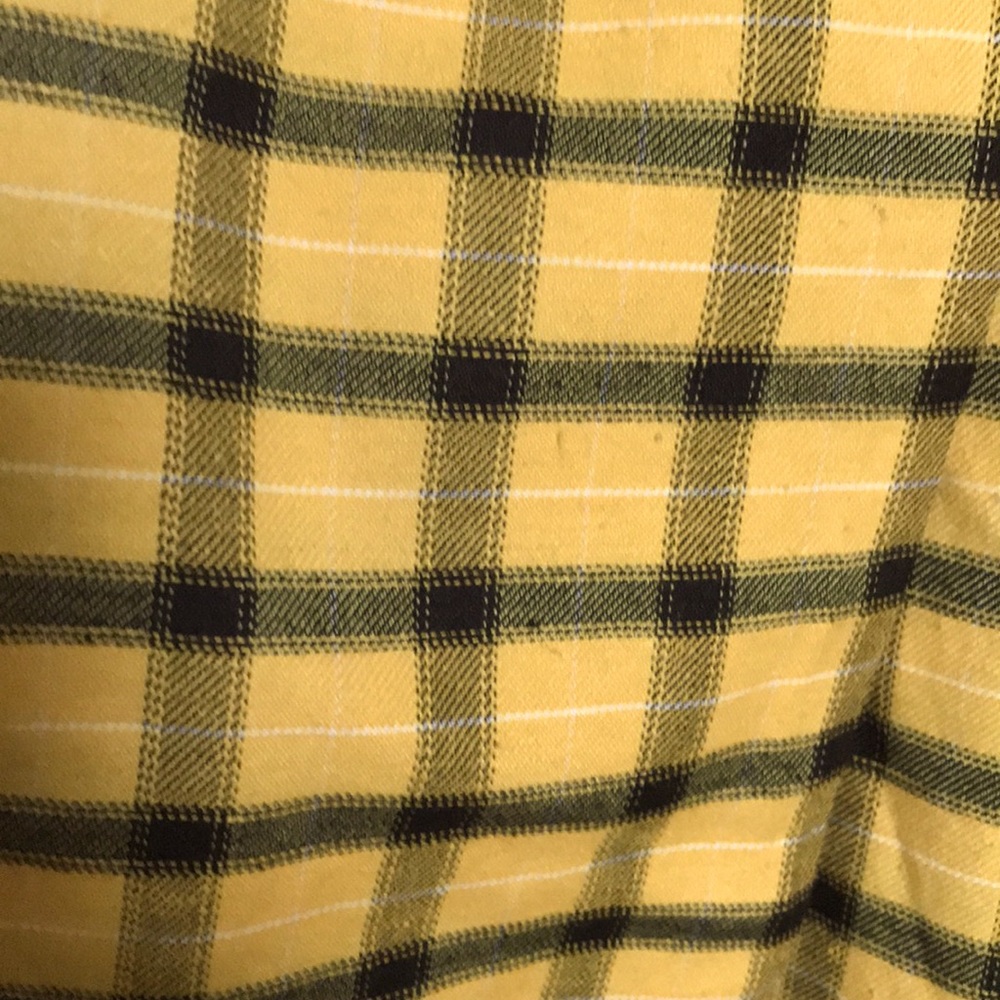 Button waist straight pants